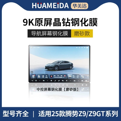 Z9Gt Rear Display Screen, Navigation Instrument, Car interior film - navigation-frosteddenza-z9z9gt