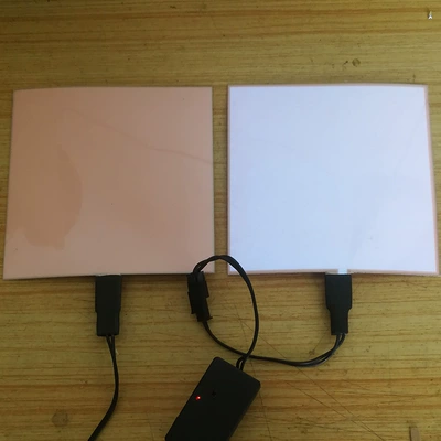 Cold light sheet — Light Board Usb3V Battery Box - 10cm10cm-cold-white-light-non-luminous-light-pink-comes-with-battery-box-bring-your-own-battery