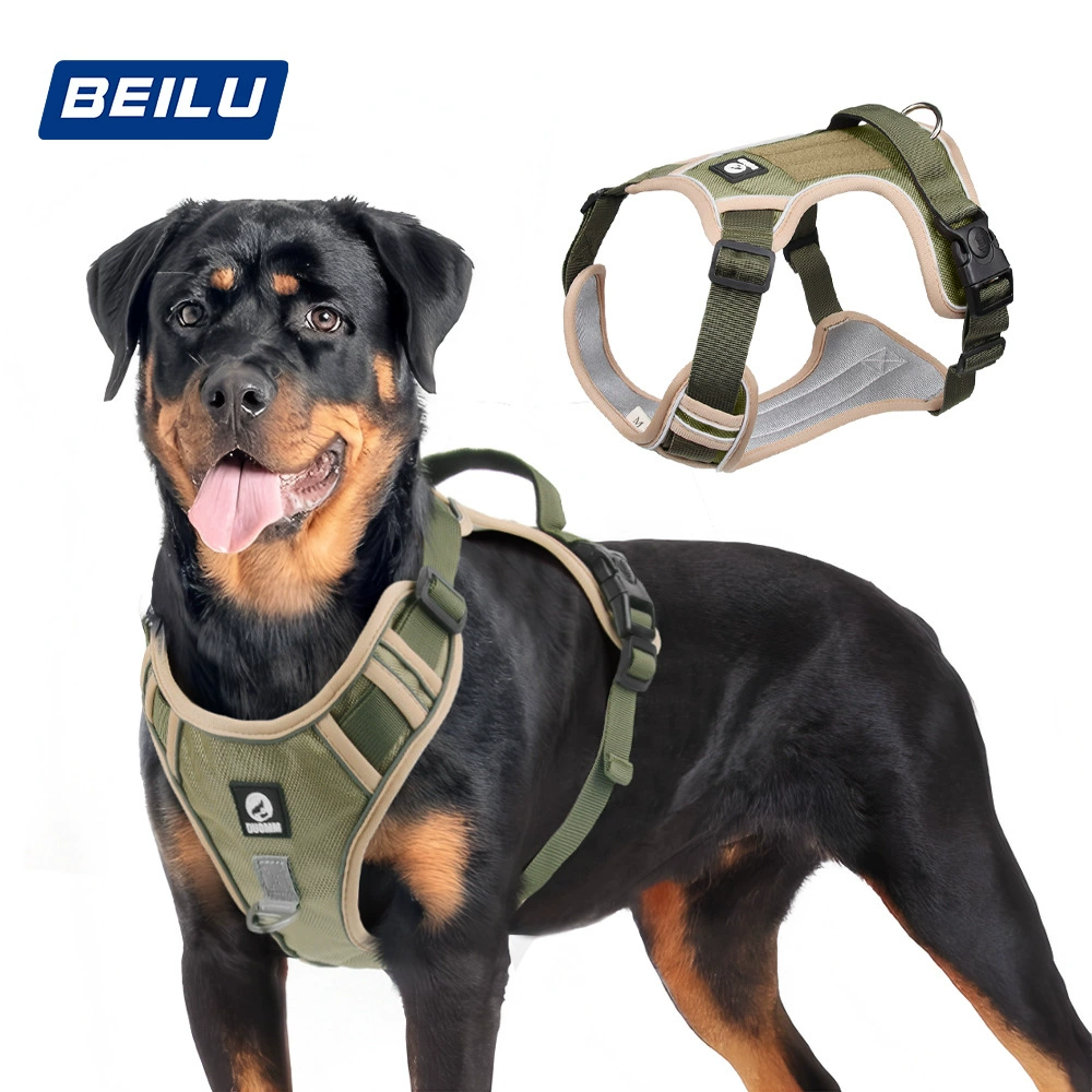 Ошейник-поводок для крупных собак с защитой от побега, несъемный, для прогулок, поводок-шлейка для собак, поводок-лента для выгула собак