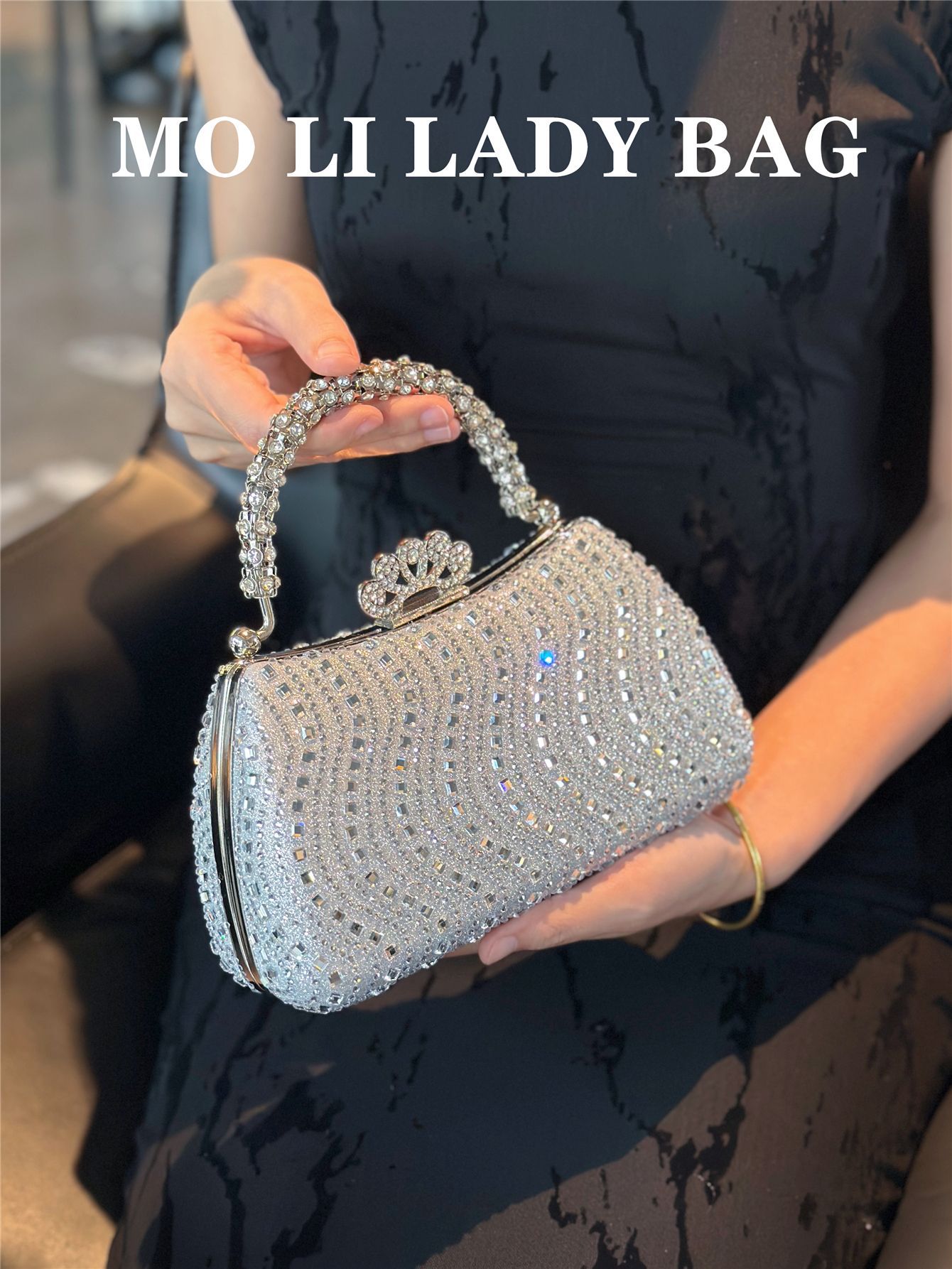 Luxe avondtas met strass elegante glanzende handtas voor dames_voghion.com
