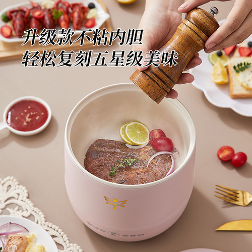 Multifunction Home Soup Cooker Smart Porridge Rice Cooker Health Small One-Person Mini Portable Electric Cooking Pot