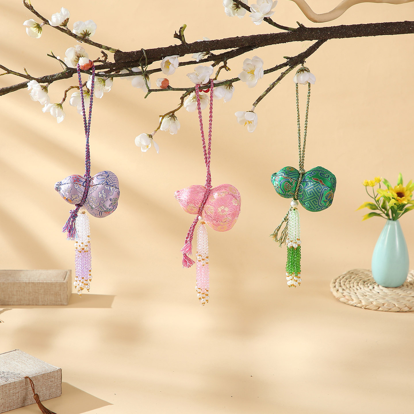 New national style crystal gourd sachet pendant sachet boutique…