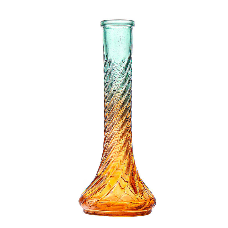 Relieve simple creativo vasijo de vidrio transparente conjunto de flores hidropónicas flores acuáticas plantas decoración de sala de estar vasijo