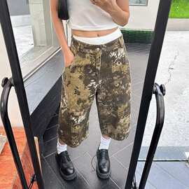 清仓 GYEE 夏季迷彩工装短裤水洗口袋宽松休闲五分裤男潮