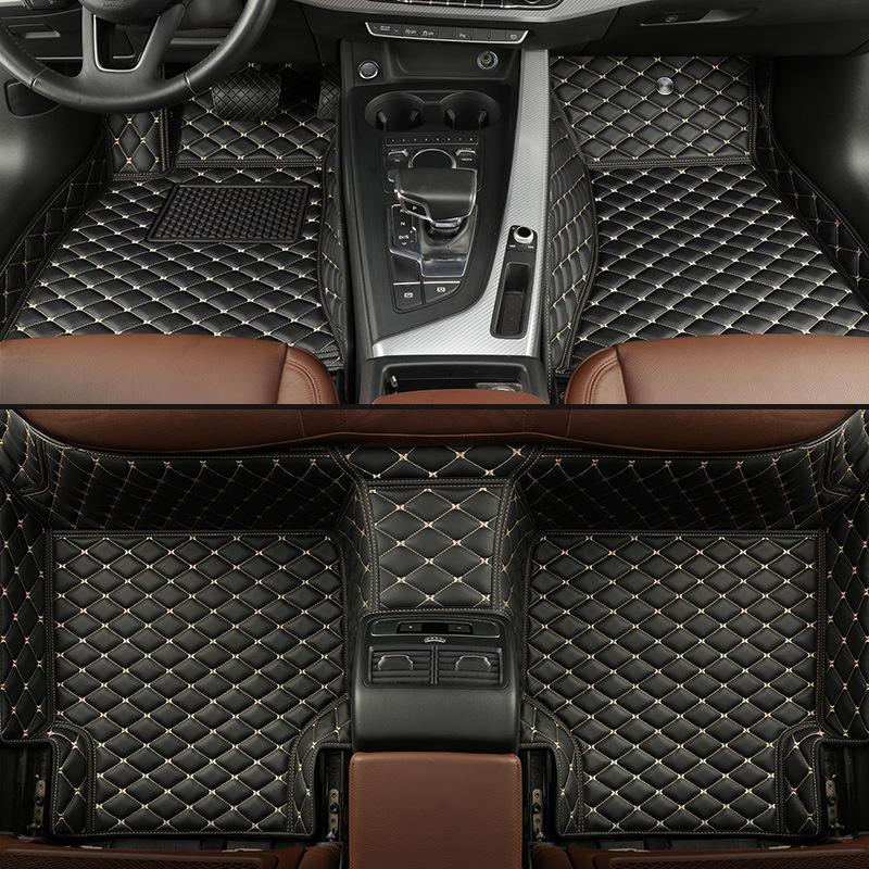 Single Piece: Shili Changjia Universal Foot Pad - 5-seat-full-set-single-layer-floor-mats-note-color