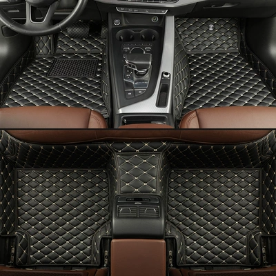 Rings Wholesale, Universal Foot Pad - 5-seat-complete-set-of-single-layer-floor-mats-remark-color