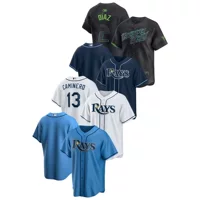 Бейсбольная лига Bay Rays MLB Tampa Bay Rays Джерси 13 Бейсбольная форма с вышивкой Caminero