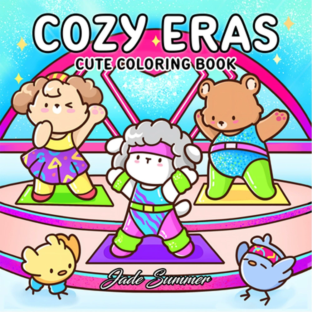 Раскраска (CocoWyo) Spooky Cutie — взрослая и подростковая граффити-иллюстрационная книга, различные цвета обложки