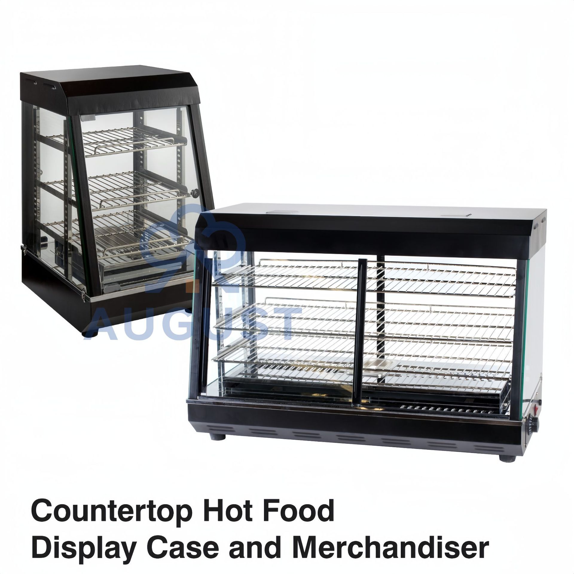 商用红色保温柜陈列展示柜蛋挞汉堡保鲜柜炸鸡薯条加热台式保温箱