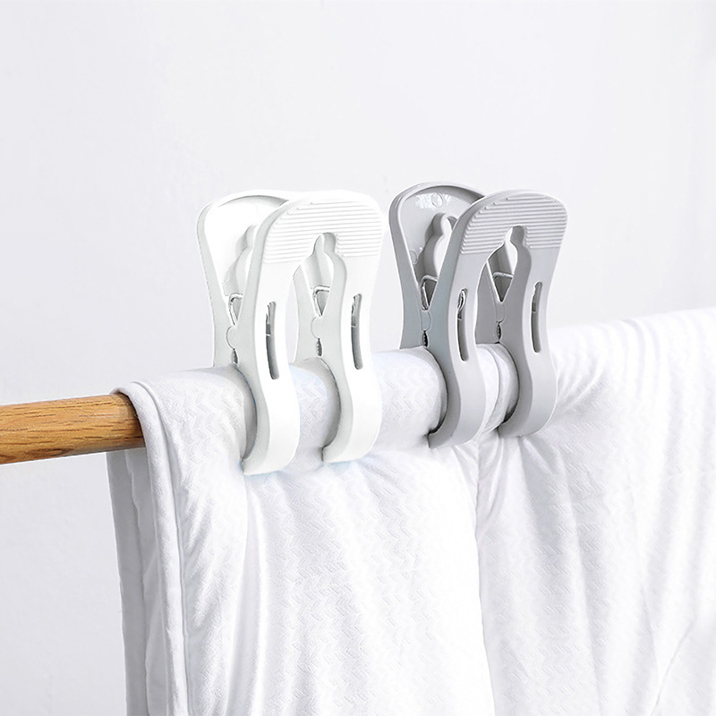 Edredón a prueba de viento clip grande ropa de plástico clip de secado hogar ropa fuerte clip ropa clip edredón clip