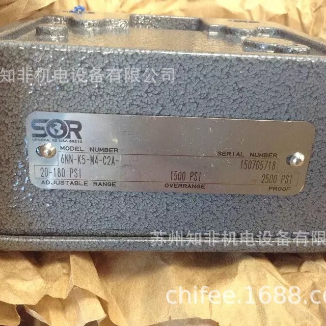 SOR索尔6NN-K3-N4-C1A压力开关BH-009012-009现货54NN-EE118-N4