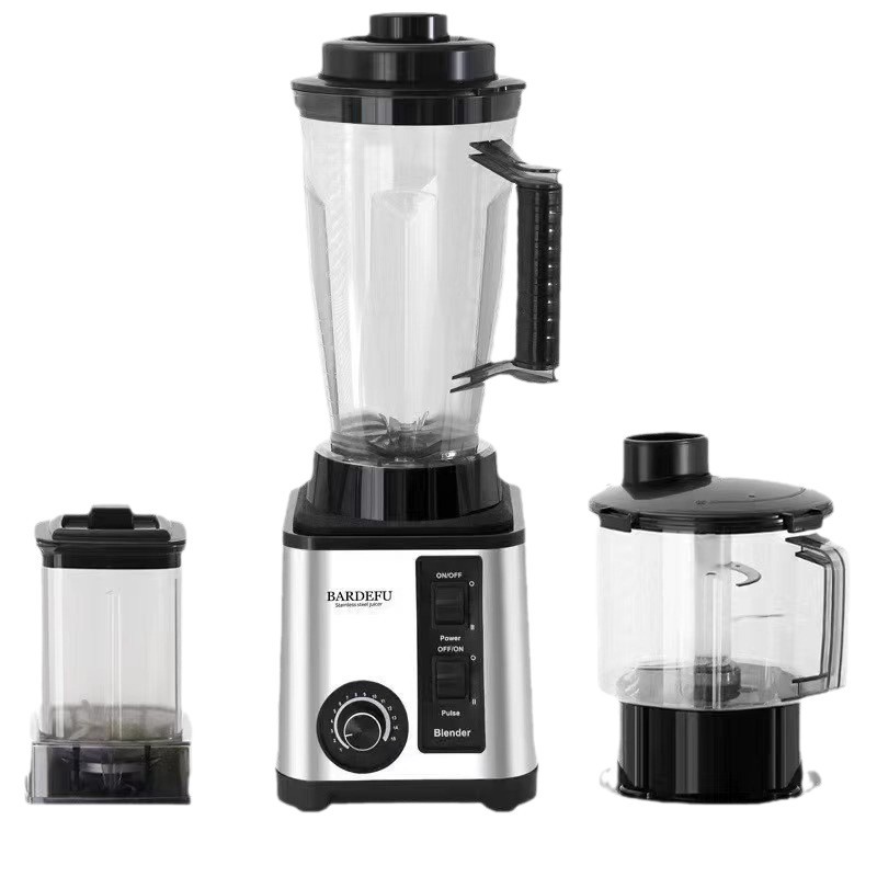 Transfronterizo nuevo estilo 3L6in1blender comercial de acero inoxidable de alta potencia mezclador de cobre puro exprimidor de hielo picado