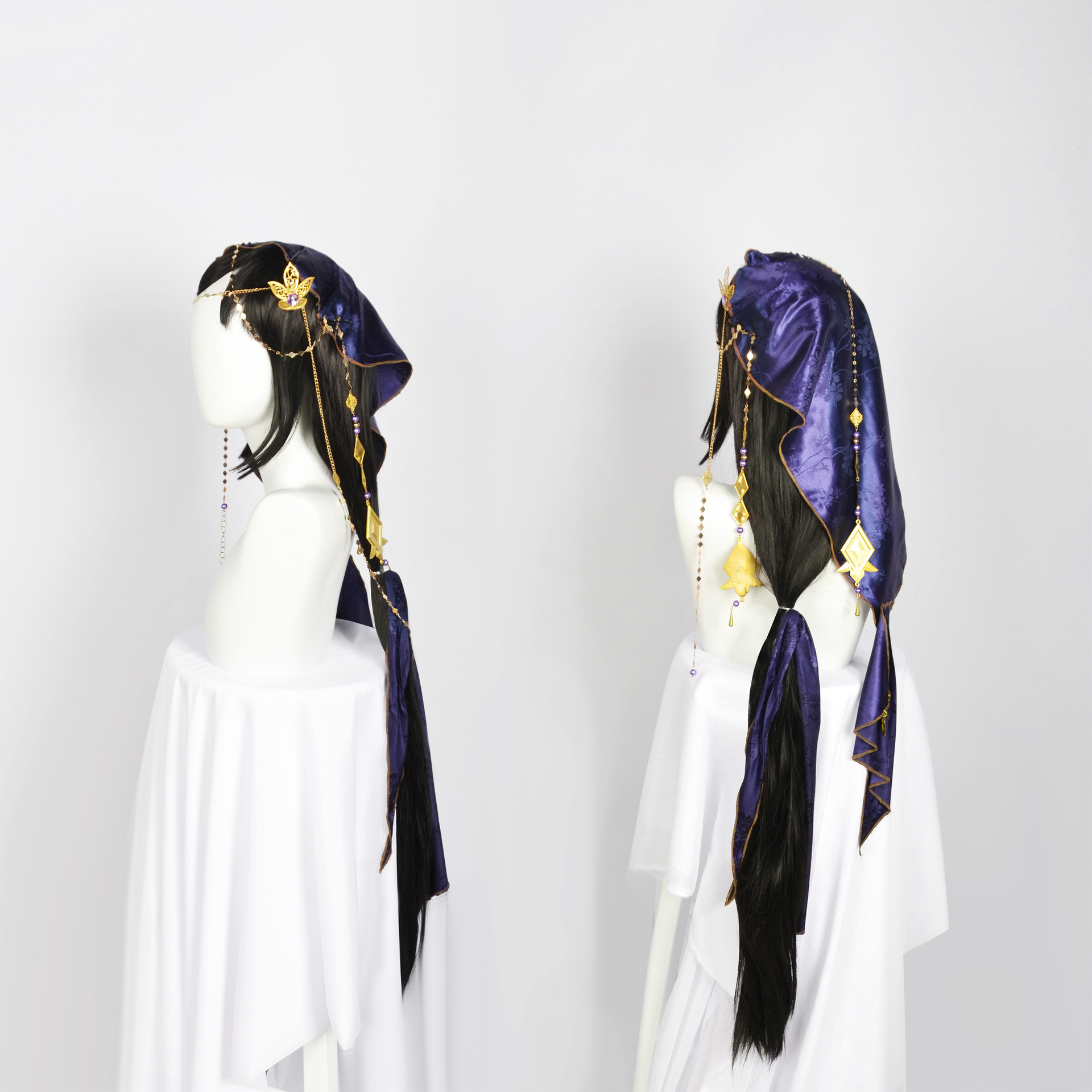 줄링 가발 (머리 그물)