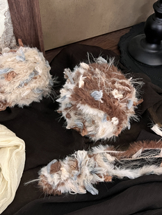 �۠��m���� ë�������ֻ쾀Ƥ���ֹ�DIY�h��������ñ���侀