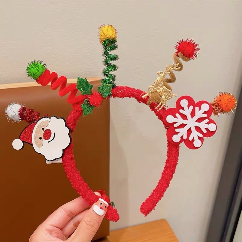 クリスマスのかわいい熊のぬいぐるみのカチューシャ|undefined
