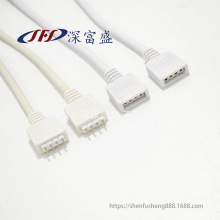 RGB4P排母线 白色圆线 15CM