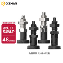 旋钮柱塞GN617自锁复位弹簧定位销不锈钢碳钢ZAE跨境专供分度销