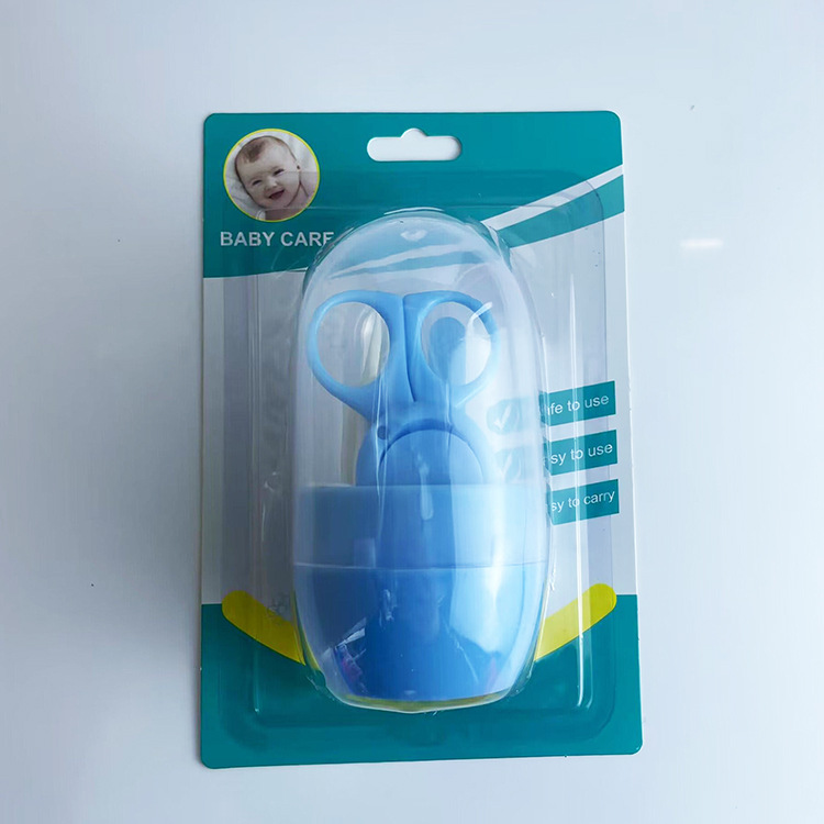 Baby suit blue suction card