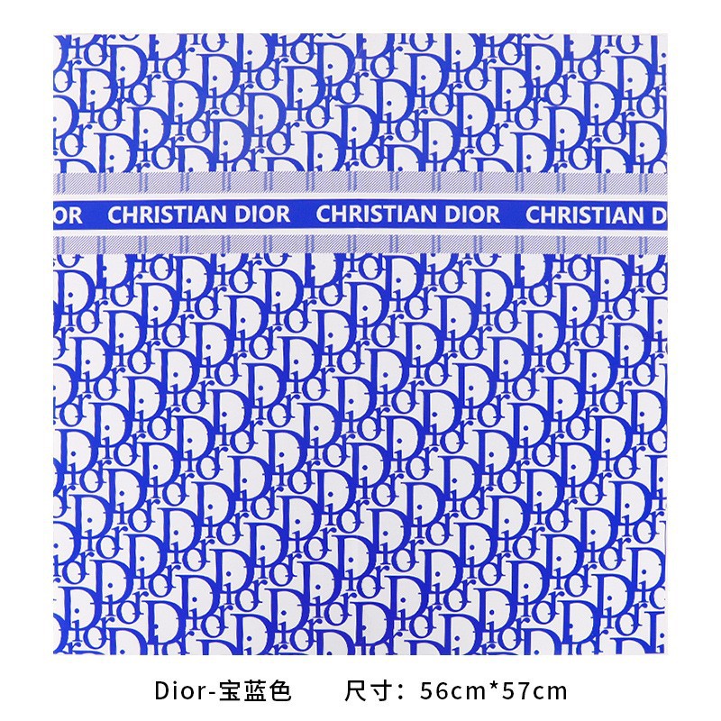 사진과 같이 화이트 배경(헤라지)이 있는 사파이어 블루 디올 모델 20개