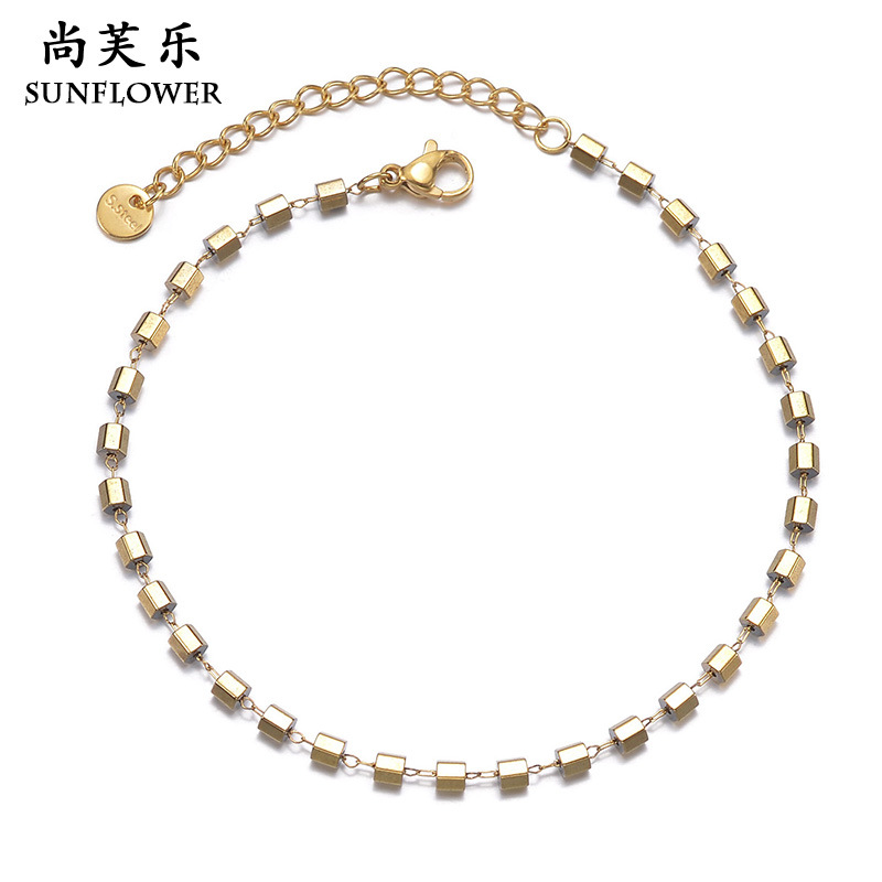 Design fashionable universal ankle bracelet stainless steel
