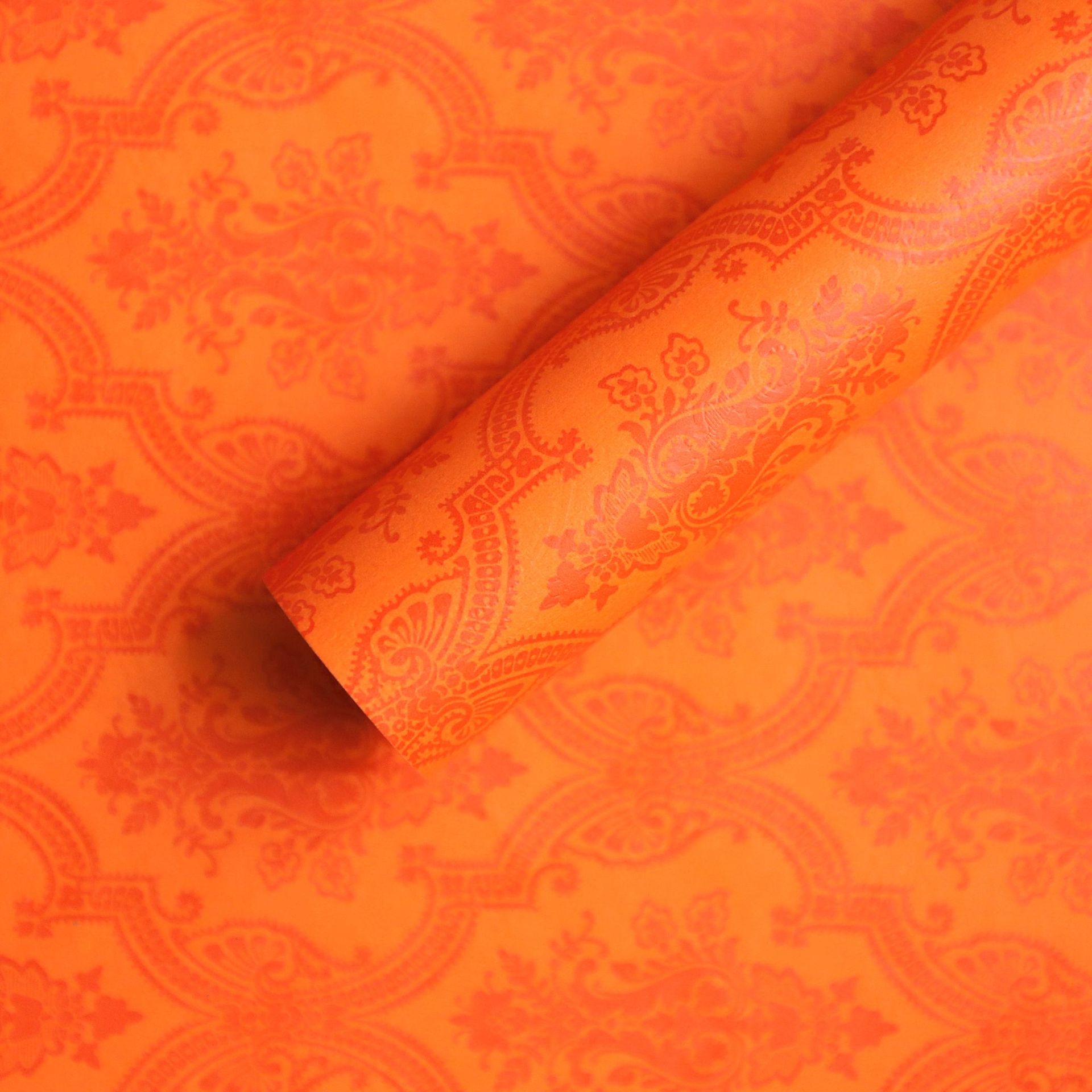 Materiales de embalaje de ramo de papel barroco algodón de alta calidad impermeable flor flor florista materiales de embalaje floral al por mayor