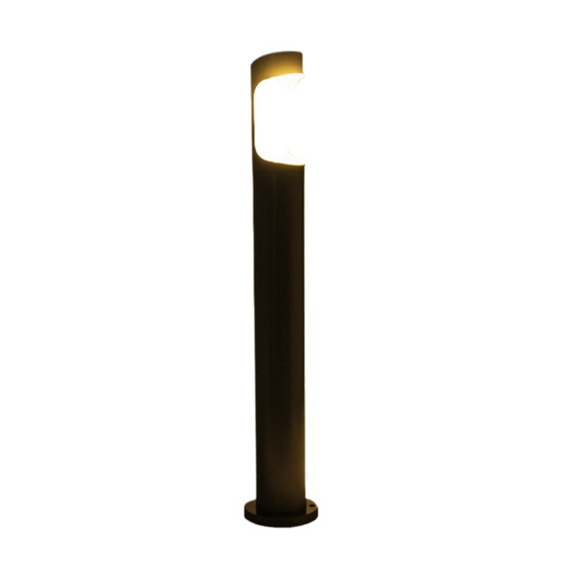 Lámpara de césped LED al aire libre Parque de la carretera Plaza Villa Comunidad Patio Lámpara de río Lámpara de césped de aluminio 10W