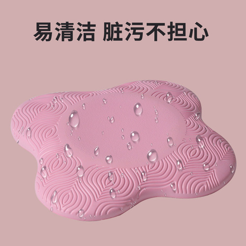 Yoga kneeling pad, thick shock-absorbing support cushion, knee protection pad, convenient handle, elbow pad, yoga mat, fitness exercise