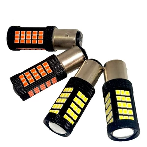 Avtomobil LED dönmə siqnalı 1156 1157 2835 66SMD BA15S əyləc işığı