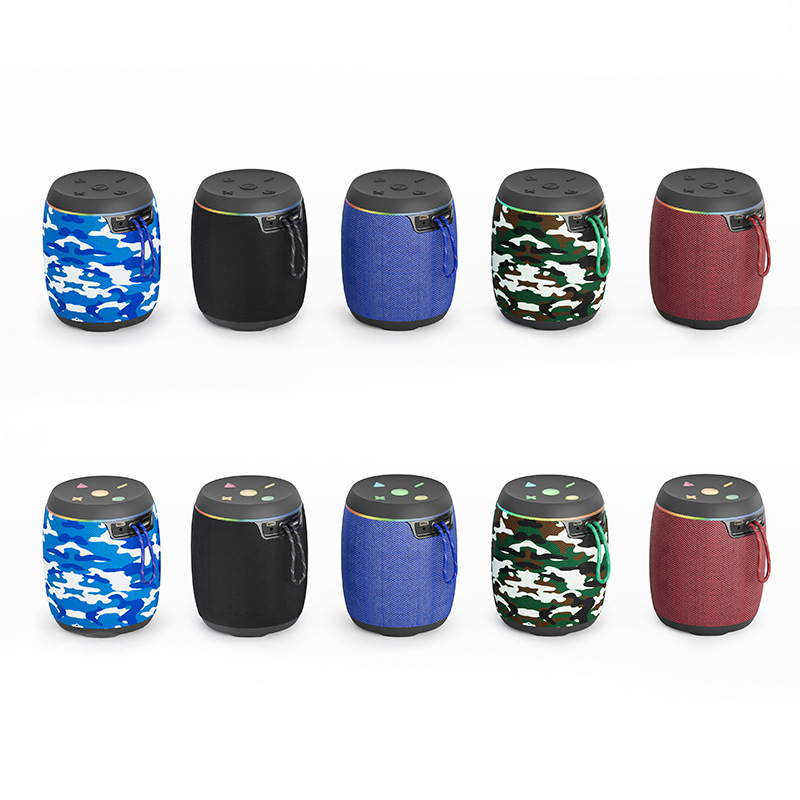 Altavoz Bluetooth inalámbrico mini tarjeta de escritorio estéreo pesado subwoofer de alta gama al aire libre portátil Bluetooth altavoz