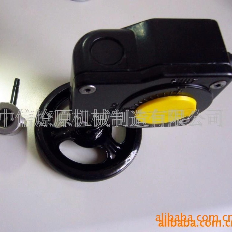 供应铸铝连接器 铸铁连接器 铝蜗轮头阀门≤120°(图)