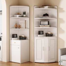 现代转角柜墙角柜转角置物柜家用拐角储物柜客厅卧室墙角落地书架