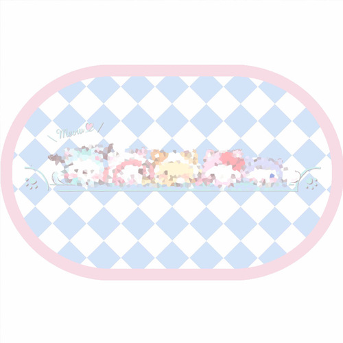 Jade Dog Carpet Sanrio Floor Mat Cartoon Technology Cloth Floor Mat Bathroom Water-Absorbent Quick-Drying Foot Mat Bathroom Carpet