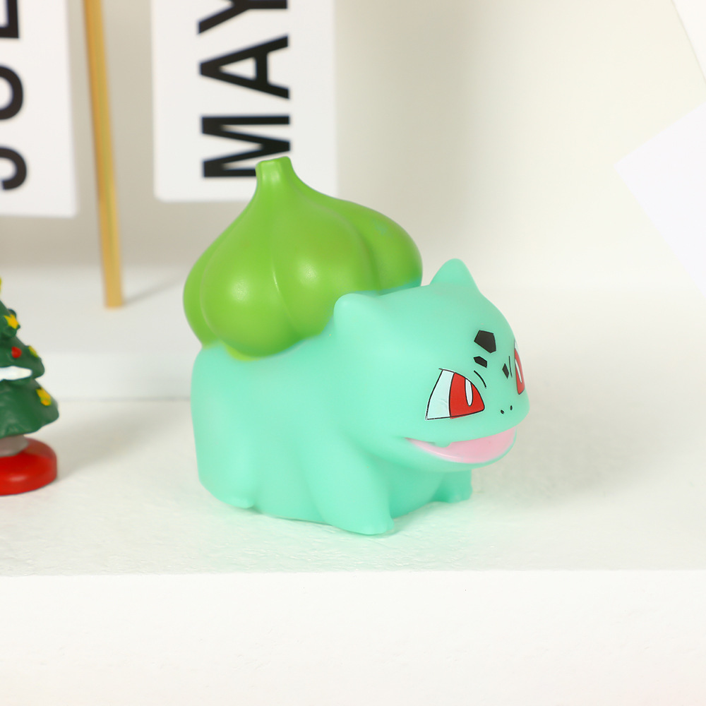 Regalo creativo Pikachu luz de la noche Mini de dibujos animados dormitorio luz de noche atmósfera decoración regalo del Día del Niño