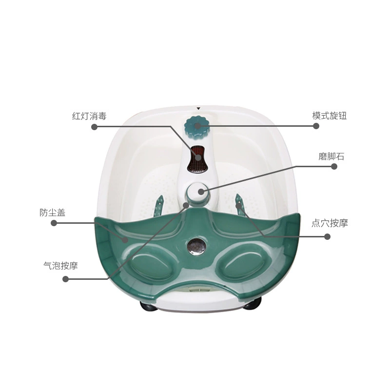 New product electric foot bath, foot barrel bubble massage foot massage foot massage foot basin