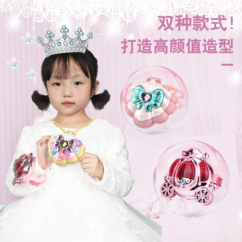 Niños flash varita mágica de mano varita mágica música luminosa pulsera mágica juguetes para niñas regalos de jardín de infantes