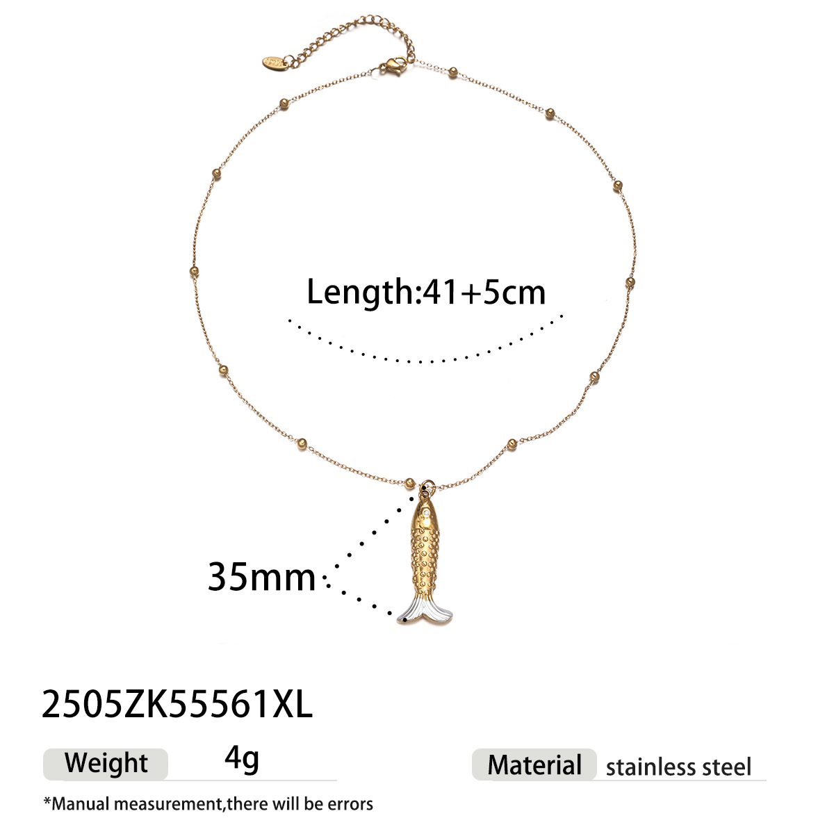 Collar de acero inoxidable de la UE y los Estados Unidos, collar de estrellas de mar, nicho de lujo ligero, collar de estrellas de mar, venta caliente transfronteriza