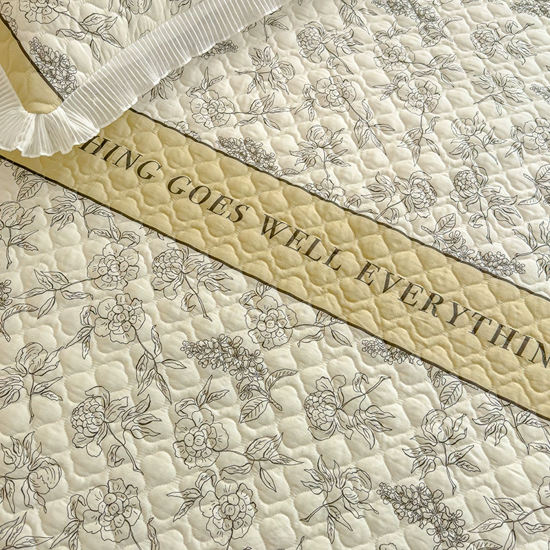 Cotton non-slip universal quilted set, 3 piece set