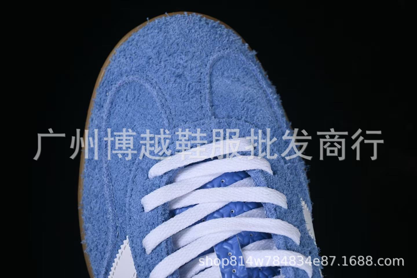 5.Ga 화이트 & 블루 (반사이즈 작게 선택해주세요) (스웨이드)