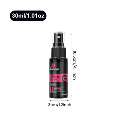 YT0403 Car Glass Anti-Fog Agent is exclusively for cross-border supply, used for rearview mirrors and car window glass to prevent fogging, rain, and water adhesion (Automotive glass defogging agent) - yt0403-30ml