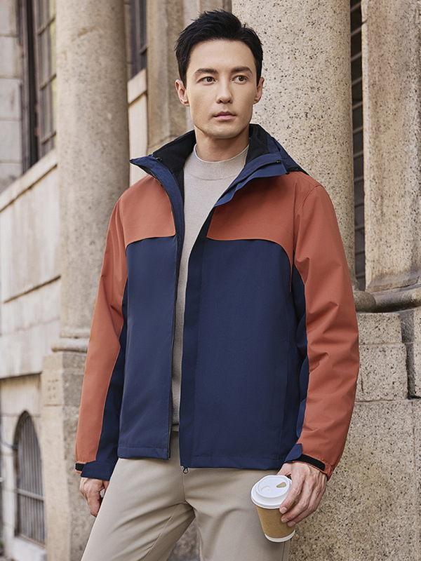 秋冬款三合一冲锋衣定制防风保暖工作服定做印logo户外登山服外套|undefined