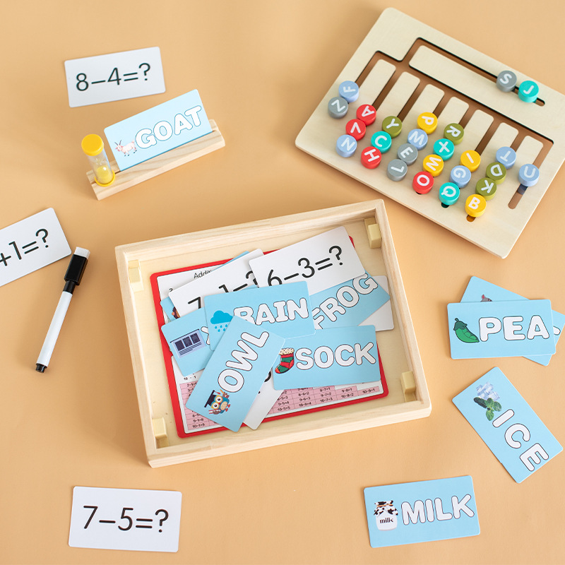 Transfronterizo Amazon nuevo juego de ajedrez de letras digitales para niños iluminación pensamiento lógico entrenamiento juguete puzzle