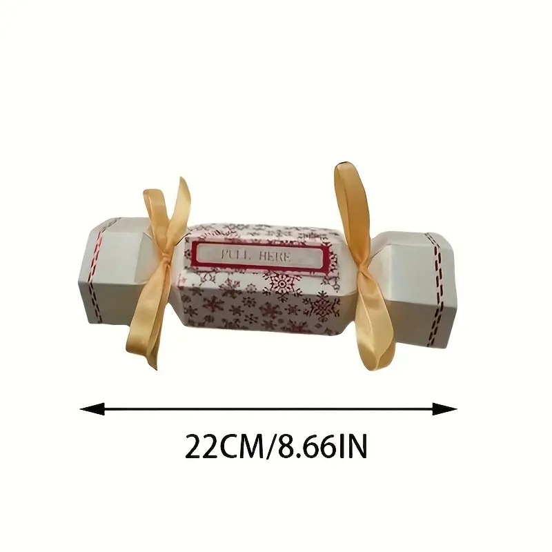 Caramelo de Navidad transfronterizo caja de dinero sorpresa bolsa-bolso de regalo de Navidad rectangular sorpresa
