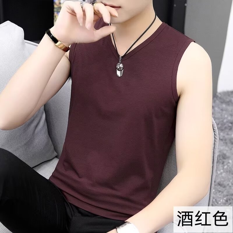 批发V领大肩宽肩背心,M--5XL,P5【网络图】外贸