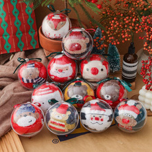 圣诞袜子男女卡通圣诞装饰球袜子圣诞老人节礼物批发一件代发袜子