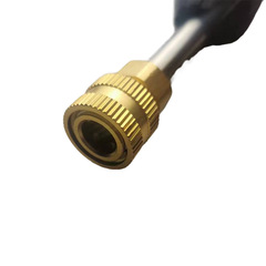 鋰電水槍桿 高壓清洗機槍桿 鋁接頭水槍延長杆充電 洗車槍槍配件