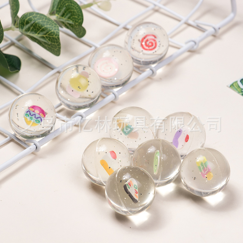 No. 32 bola elástica al por mayor Bola de huevo al por mayor un yuan máquina de torsión de huevo Bola Especial Bola de salto bola elástica de goma