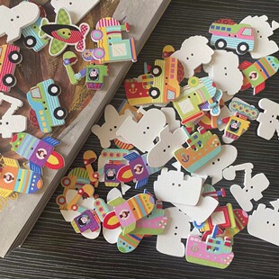 ľ�|��ͨ����~�� DIY�����Lӡ��ľ�~�� ��ͯ�N��ľƬ50��/��