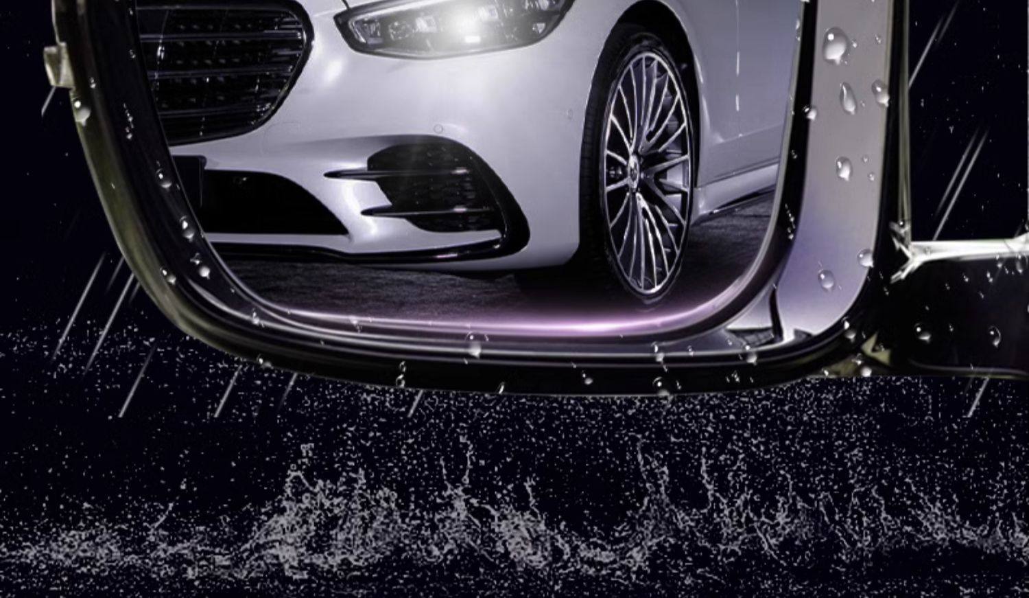 Car Rearview Mirror Rain-Proof Film, Reversing Mirror, Car Window Waterproof Film, Rain-Proof Gadget for Car Mirrors in Rainy Days