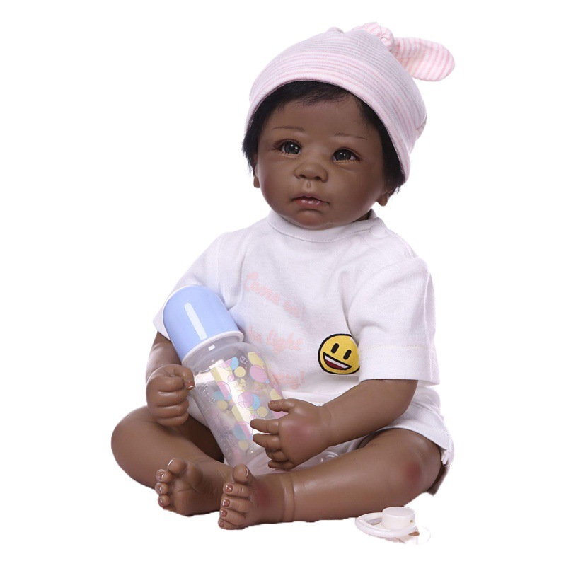 55cm cuerpo suave renacido bebé muñeca realista real toque bebé