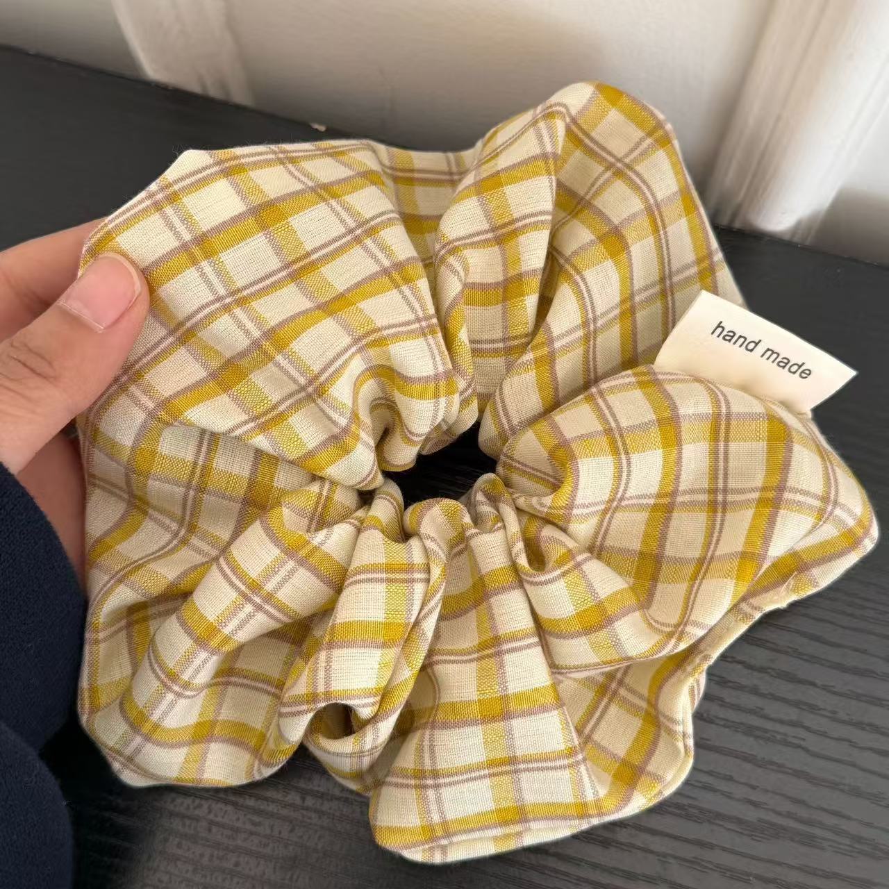 5833 바이탈리티 옐로우 20cm 서클-옐로우 빅 그리드